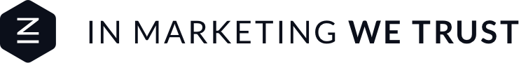 In Marketing We Trust logo
